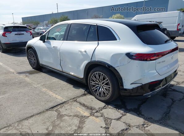 4JGDM2DBXPA010032 2023 MERCEDES-BENZ EQS 450+ SUV Белый Задняя левая четверть
