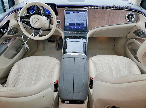 4JGDM2EB1PA019930 2023 MERCEDES-BENZ EQS Черный Вид панели приборов