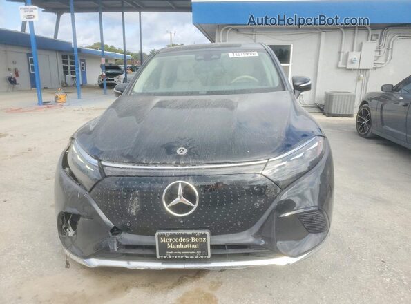 4JGDM2EB1PA019930 2023 MERCEDES-BENZ EQS Черный Вид спереди