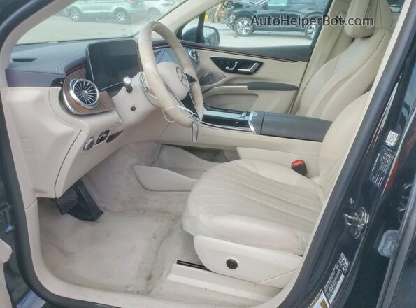 4JGDM2EB1PA019930 2023 MERCEDES-BENZ EQS Черный Вид салона спереди