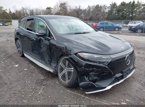 4JGDM2EB9PA002292 2023 MERCEDES-BENZ EQS 450 SUV Black Դիմացի տեսք