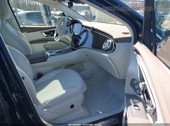 4JGDM4EB5PA002947 2023 MERCEDES-BENZ EQS 580 SUV Black Սալոնի դիմացի տեսք