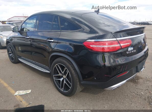 4JGED6EB3GA006690 2016 MERCEDES-BENZ GLE 450 AMG COUPE Черный Задняя левая четверть