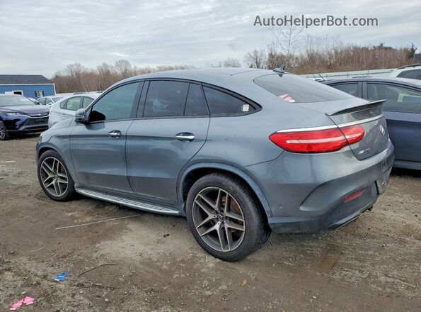 4JGED6EB3KA138714 2019 MERCEDES-BENZ GLE Gray Rear left