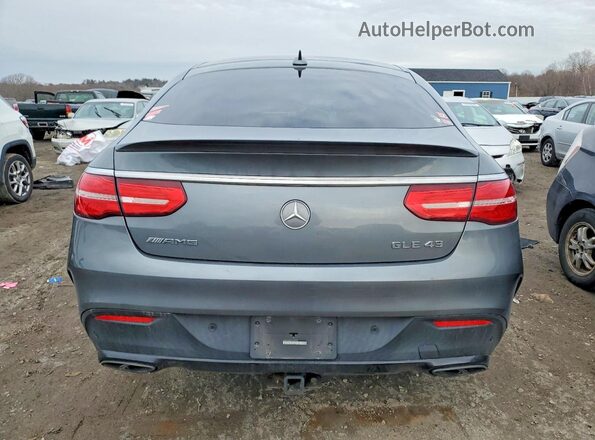 4JGED6EB3KA138714 2019 MERCEDES-BENZ GLE Gray Rear view
