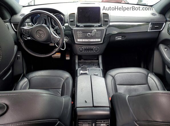 4JGED6EB3KA138714 2019 MERCEDES-BENZ GLE Gray Dashboard view
