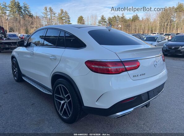 4JGED6EB4GA024552 2016 MERCEDES-BENZ GLE 450 AMG COUPE White Հետևի ձախ