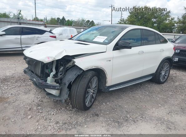 4JGED6EB4KA155828 2019 MERCEDES-BENZ AMG GLE 43 COUPE White Vista tres cuartos delantera izquierda