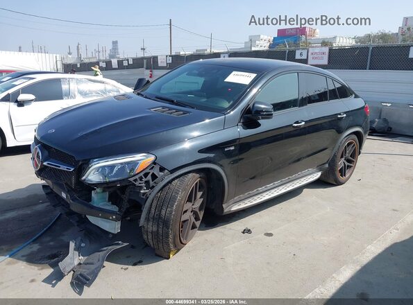 4JGED6EB5KA153991 2019 MERCEDES-BENZ AMG GLE 43 COUPE Black წინა მარცხენა ხედი სამი მეოთხედიდან