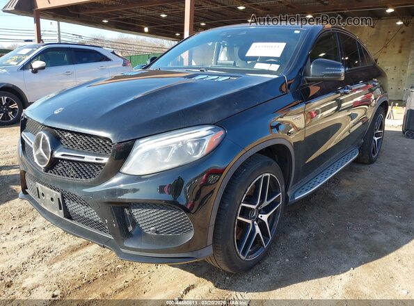 4JGED6EB7KA129692 2019 MERCEDES-BENZ AMG GLE 43 COUPE Black წინა მარცხენა ხედი სამი მეოთხედიდან