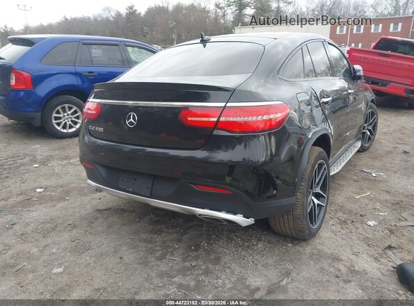 4JGED6EB8GA023050 2016 MERCEDES-BENZ GLE 450 AMG COUPE Black Trasero derecho