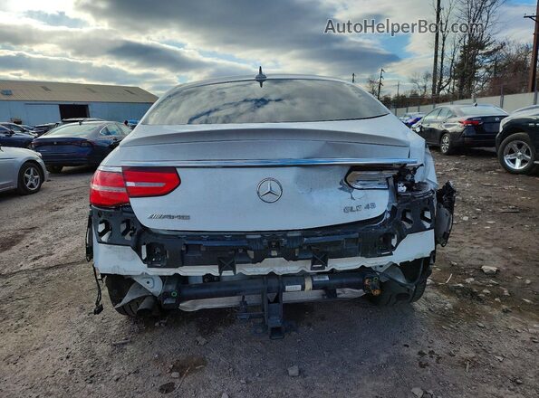 4JGED6EB8KA133329 2019 MERCEDES-BENZ GLE White Rear view