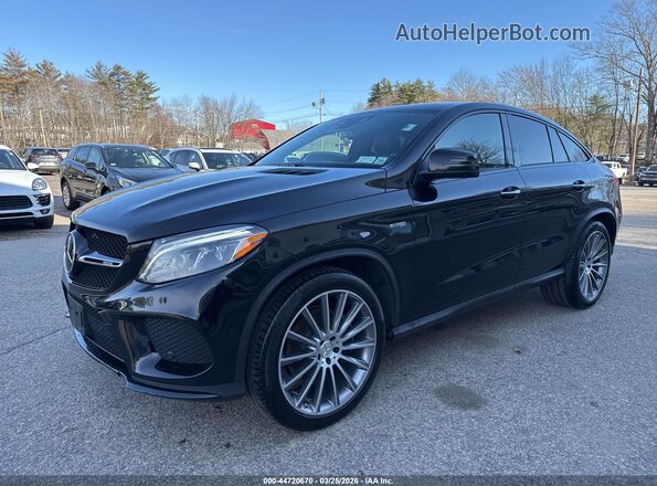 4JGED6EB8KA151684 2019 MERCEDES-BENZ AMG GLE 43 COUPE Black წინა მარცხენა ხედი სამი მეოთხედიდან