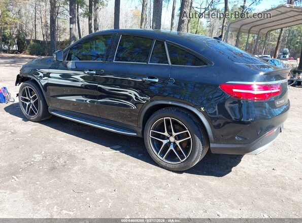 4JGED6EB9GA007147 2016 MERCEDES-BENZ GLE 450 AMG COUPE Black Rear left