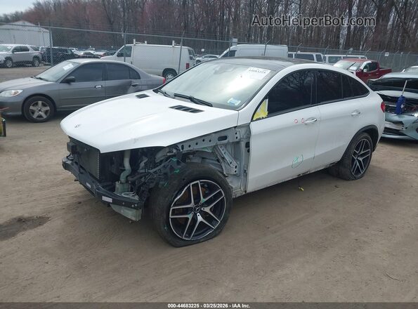 4JGED6EB9JA088982 2018 MERCEDES-BENZ AMG GLE 43 COUPE White Vista tres cuartos delantera izquierda