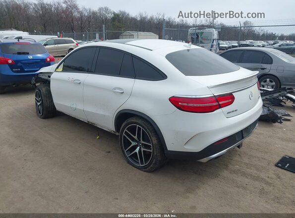 4JGED6EB9JA088982 2018 MERCEDES-BENZ AMG GLE 43 COUPE White Trasero izquierdo