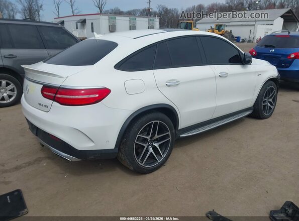4JGED6EB9JA088982 2018 MERCEDES-BENZ AMG GLE 43 COUPE White Trasero derecho