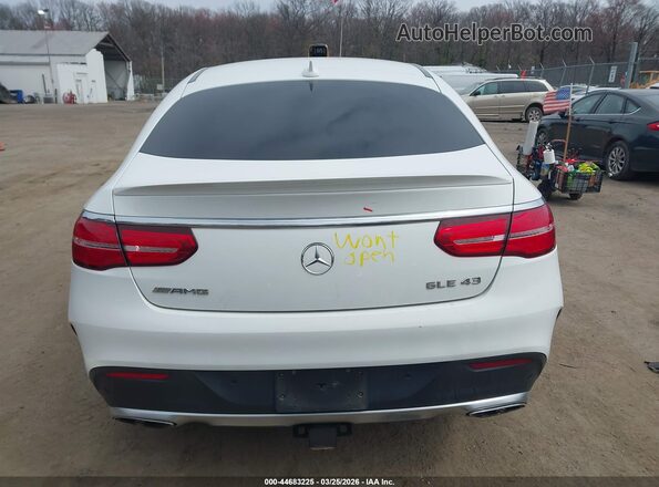 4JGED6EB9JA088982 2018 MERCEDES-BENZ AMG GLE 43 COUPE White 