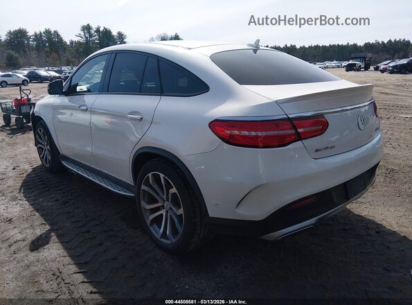 4JGED6EBXHA072705 2017 MERCEDES-BENZ AMG GLE 43 COUPE White Հետևի ձախ