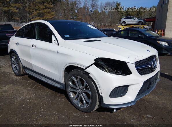 4JGED6EBXHA072705 2017 MERCEDES-BENZ AMG GLE 43 COUPE White Դիմացի տեսք