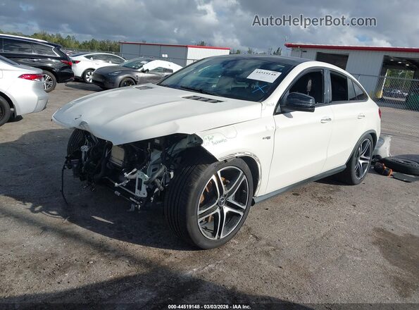 4JGED6EBXKA153484 2019 MERCEDES-BENZ AMG GLE 43 COUPE White Передня ліва чверть