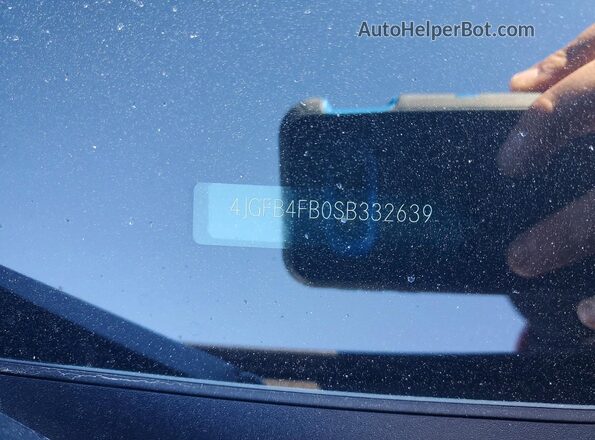4JGFB4FB0SB332639 2025 MERCEDES-BENZ GLE Gray VIN კოდის სტიკერის ხედი