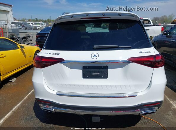 4JGFB4FB6RB249713 2024 MERCEDES-BENZ GLE 350 White 