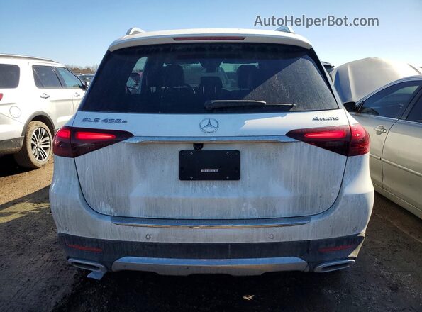 4JGFB4GB8SB402001 2025 MERCEDES-BENZ GLE White Widok z tyłu