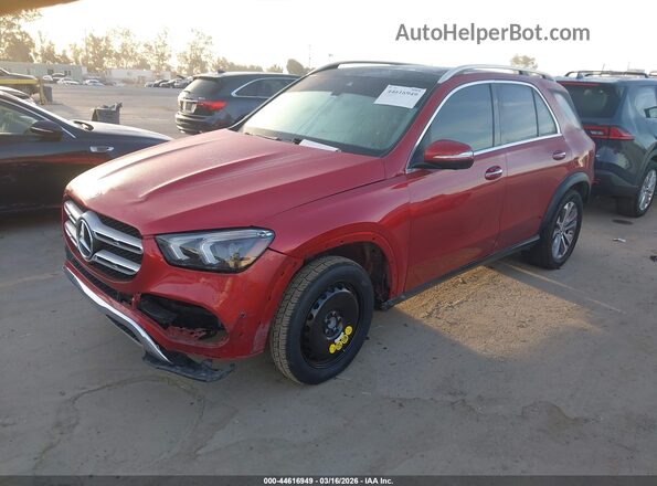 4JGFB4JB0MA359078 2021 MERCEDES-BENZ GLE 350 Burgundy 