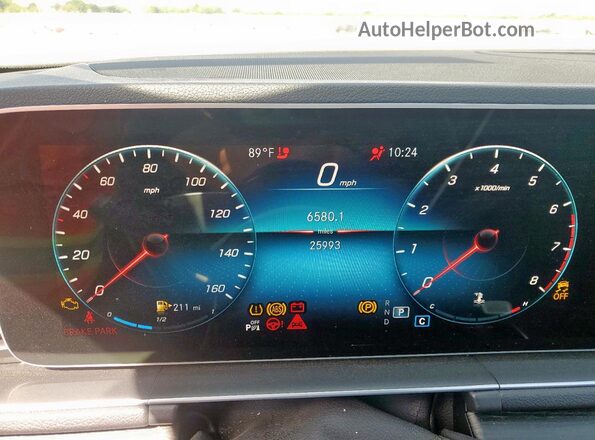 4JGFB4JB1PA926810 2023 MERCEDES-BENZ GLE Charcoal Instrument cluster view