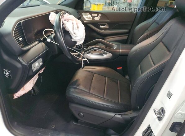 4JGFB4JB2MA504394 2021 MERCEDES-BENZ GLE White Widok wnętrza z przodu