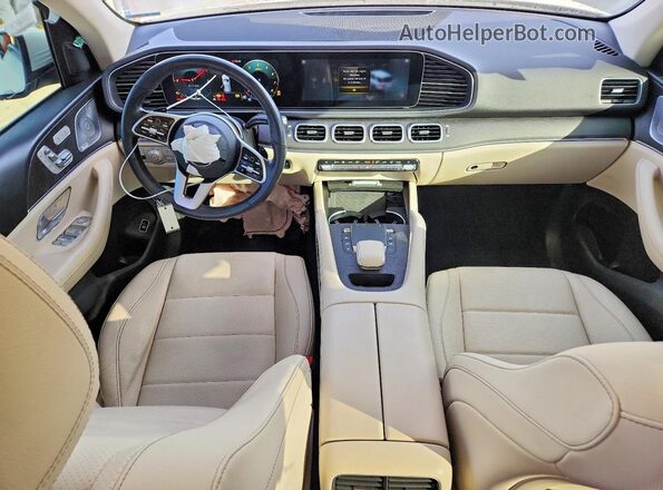 4JGFB4JB4MA368074 2021 MERCEDES-BENZ GLE White Vista del salpicadero