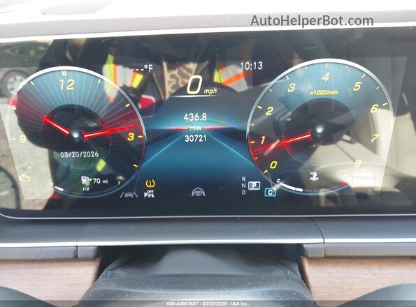 4JGFB4JB7NA579707 2022 MERCEDES-BENZ GLE 350 White Հետևի նստատեղերի տեսք