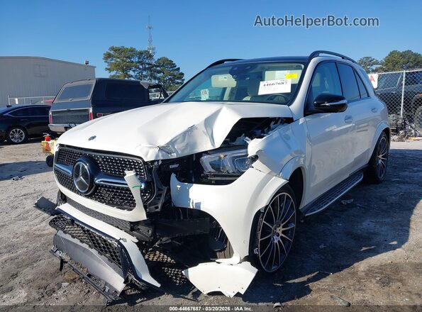 4JGFB4JB7NA579707 2022 MERCEDES-BENZ GLE 350 White Դիմացի տեսք