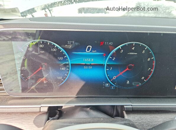 4JGFB4JB9NA734838 2022 MERCEDES-BENZ GLE Silver Widok zestawu wskaźników