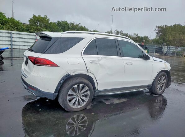 4JGFB4JBXMA388510 2021 MERCEDES-BENZ GLE Белый Задняя правая четверть
