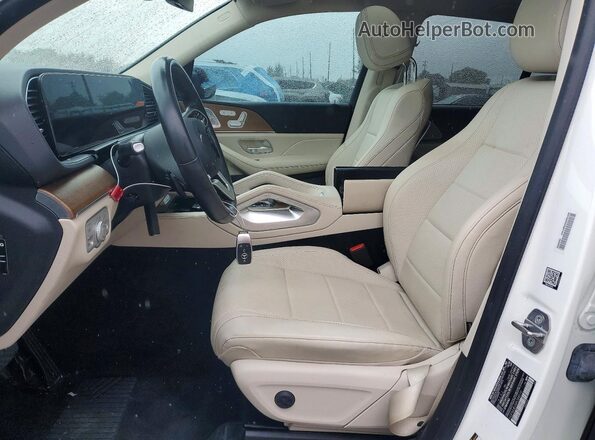 4JGFB4JBXMA388510 2021 MERCEDES-BENZ GLE Белый Вид салона спереди
