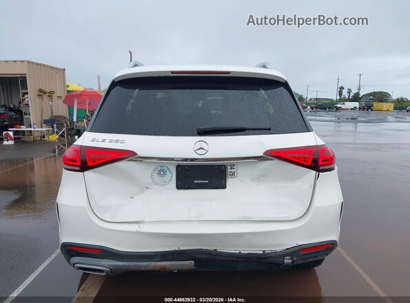 4JGFB4JE8MA421076 2021 MERCEDES-BENZ GLE 350 White წინა ხედი