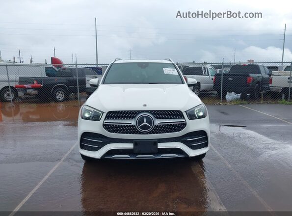 4JGFB4JE8MA421076 2021 MERCEDES-BENZ GLE 350 White ხელსაწყოთა პანელის ხედი