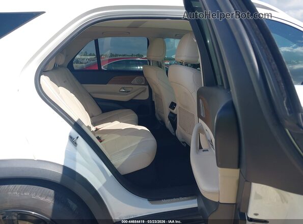 4JGFB4KB0NA691912 2022 MERCEDES-BENZ GLE 350 White VIN კოდის სტიკერის ხედი