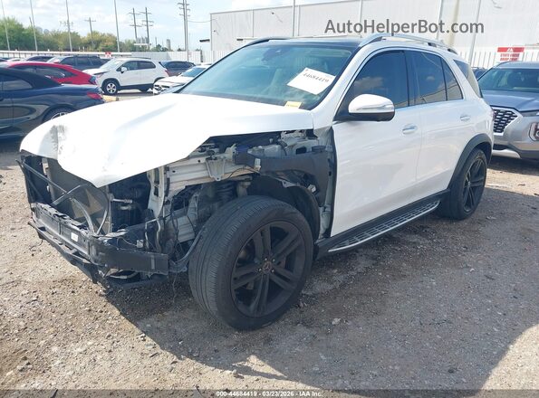 4JGFB4KB0NA691912 2022 MERCEDES-BENZ GLE 350 White წინა მარცხენა ხედი სამი მეოთხედიდან