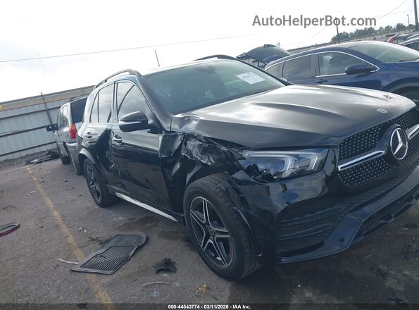 4JGFB4KB0NA785076 2022 MERCEDES-BENZ GLE 350 Black Widok z przodu