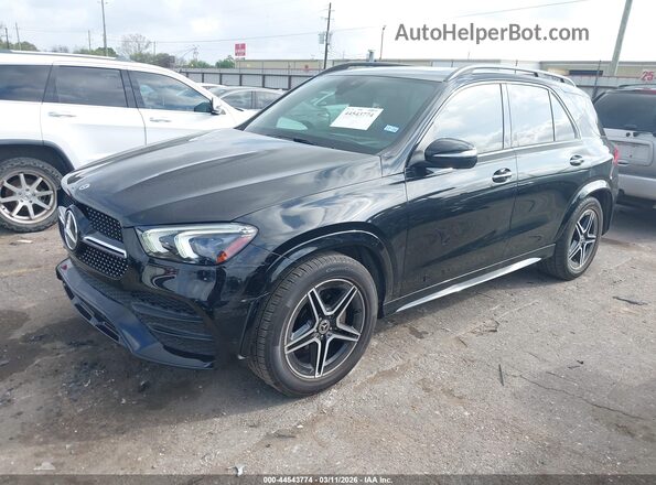 4JGFB4KB0NA785076 2022 MERCEDES-BENZ GLE 350 Black Przód lewy