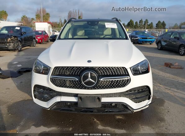 4JGFB4KB1NA827738 2022 MERCEDES-BENZ GLE 350 White Vista del cuadro de instrumentos