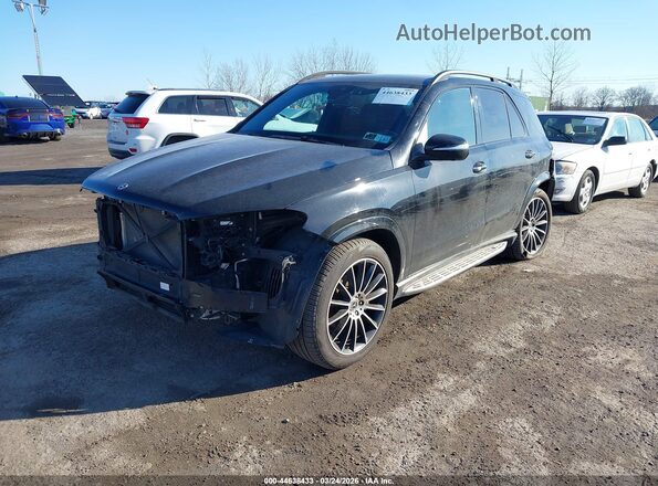 4JGFB4KB2MA527267 2021 MERCEDES-BENZ GLE 350 Black Front left
