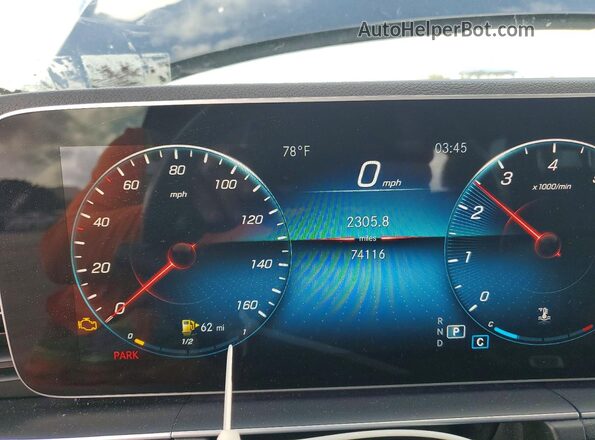 4JGFB4KB2MA560477 2021 MERCEDES-BENZ GLE Black Instrument cluster view