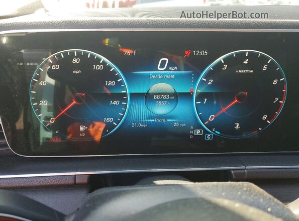 4JGFB4KB2PA899583 2023 MERCEDES-BENZ GLE White Instrument cluster view