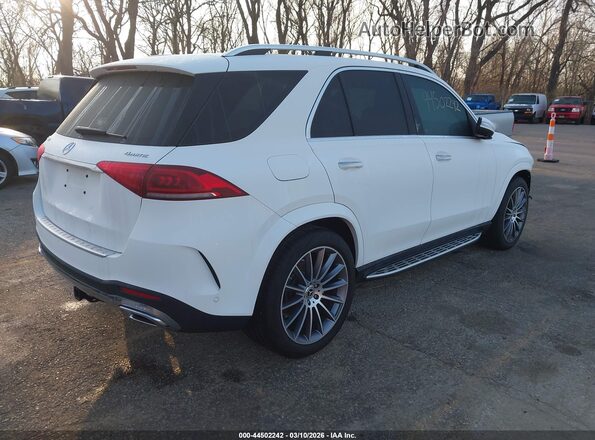 4JGFB4KB4NA626254 2022 MERCEDES-BENZ GLE 350 Белый Задняя правая четверть
