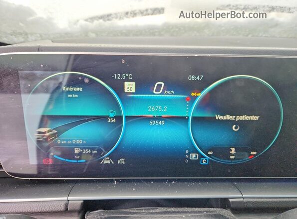 4JGFB4KB5NA819299 2022 MERCEDES-BENZ GLE White Instrument cluster view