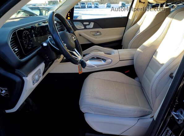 4JGFB4KB5NA823062 2022 MERCEDES-BENZ GLE Black Front interior view